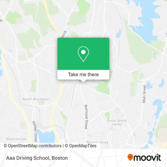Aaa Driving School map