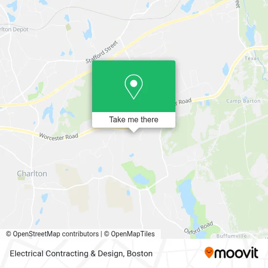 Electrical Contracting & Design map