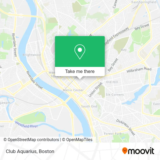 Club Aquarius map