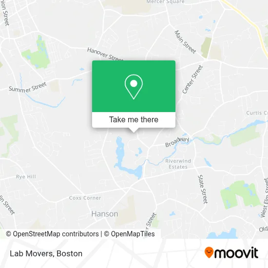 Lab Movers map