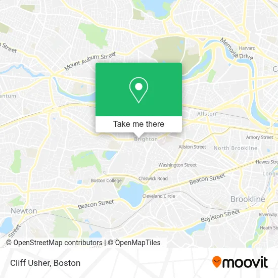 Cliff Usher map