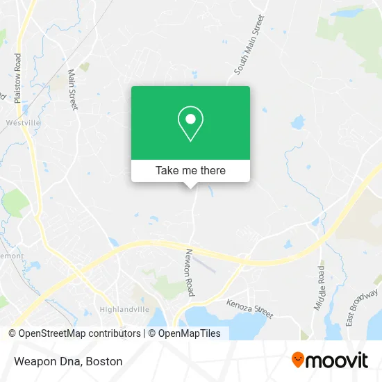 Weapon Dna map
