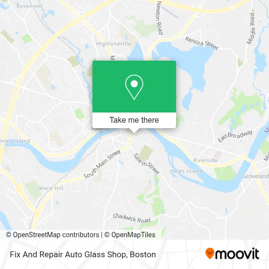 Fix And Repair Auto Glass Shop map