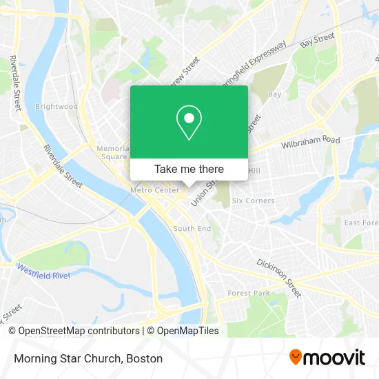 Morning Star Church map