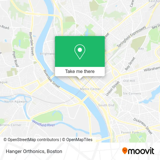 Hanger Orthonics map