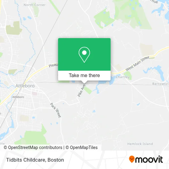 Tidbits Childcare map