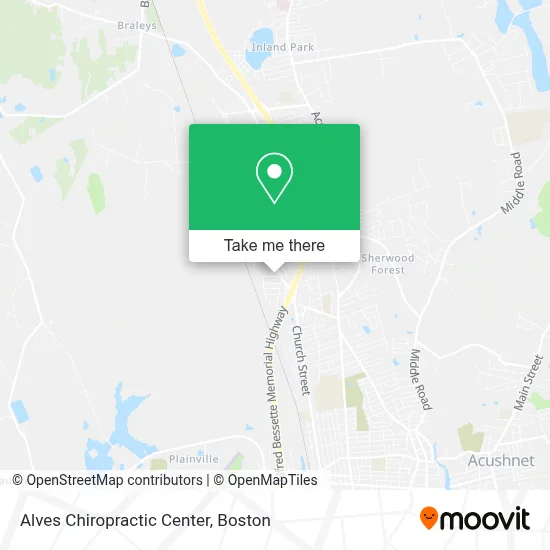 Alves Chiropractic Center map