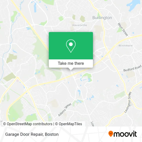Garage Door Repair map
