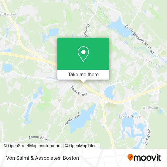 Von Salmi & Associates map