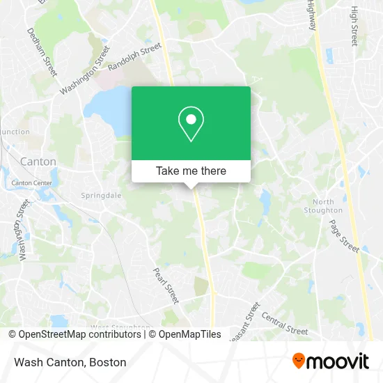 Wash Canton map