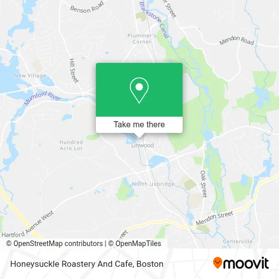 Honeysuckle Roastery And Cafe map