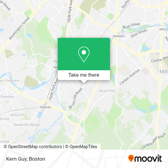 Kern Guy map