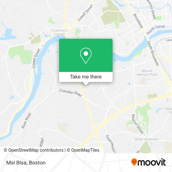 Msl Blsa map