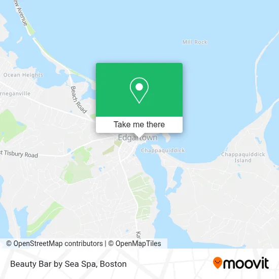 Beauty Bar by Sea Spa map