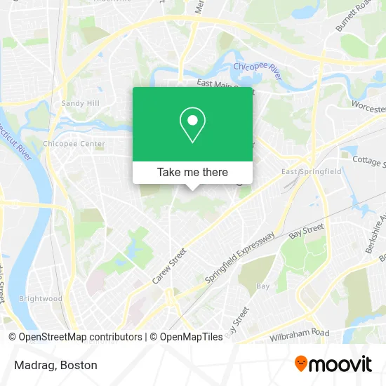 Madrag map