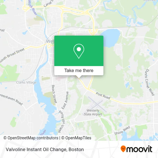 Valvoline Instant Oil Change map
