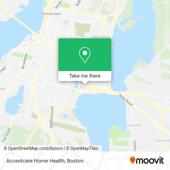 Accentcare Home Health map