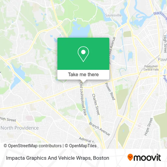 Impacta Graphics And Vehicle Wraps map