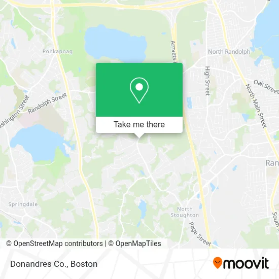 Donandres Co. map
