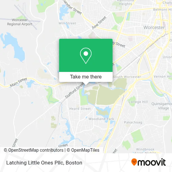 Latching Little Ones Pllc map
