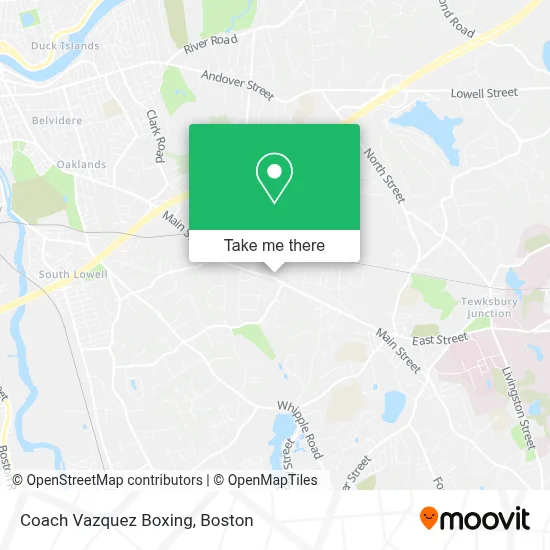 Coach Vazquez Boxing map