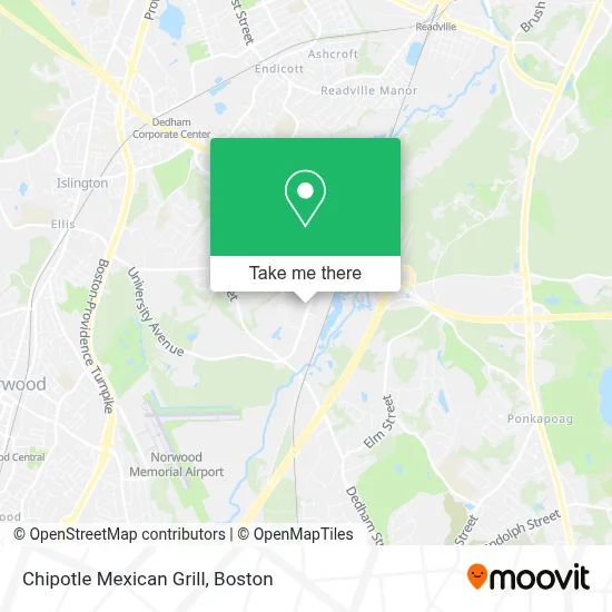 Chipotle Mexican Grill map