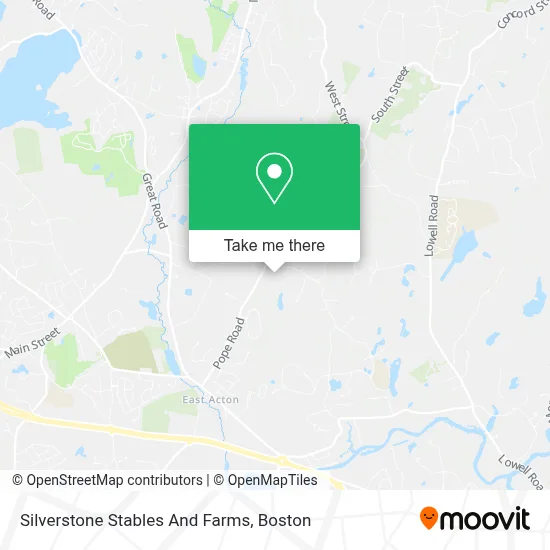 Silverstone Stables And Farms map