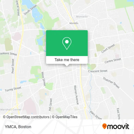Ymca map