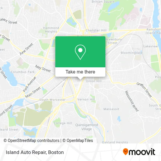 Island Auto Repair map