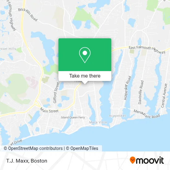 T.J. Maxx map