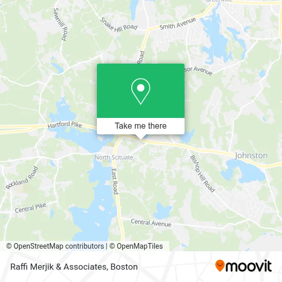 Raffi Merjik & Associates map