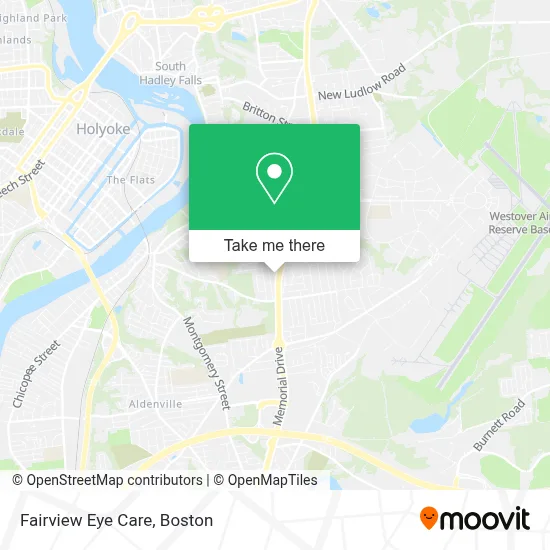 Fairview Eye Care map