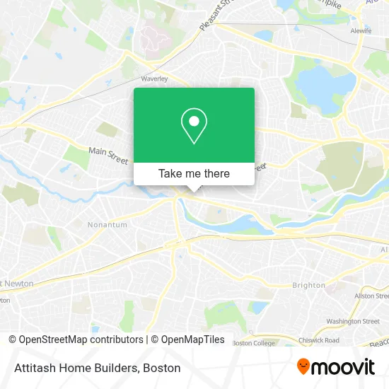 Attitash Home Builders map