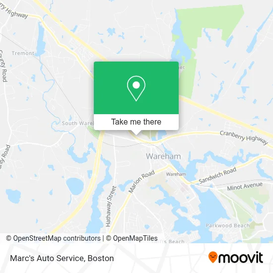 Marc's Auto Service map