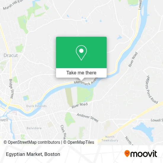 Egyptian Market map