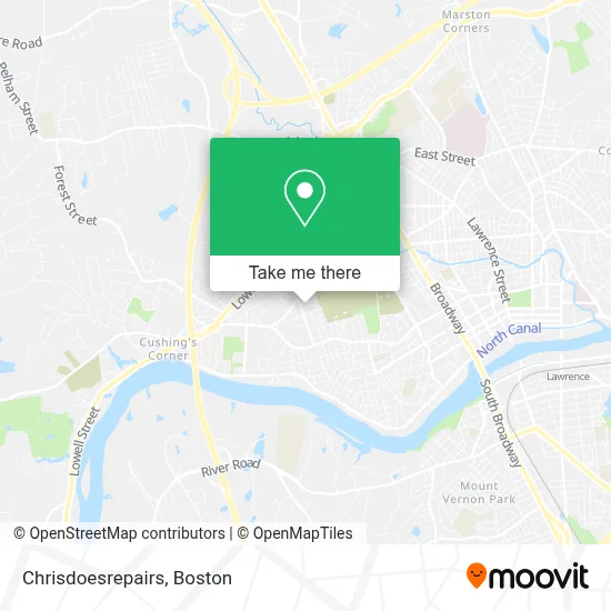 Chrisdoesrepairs map