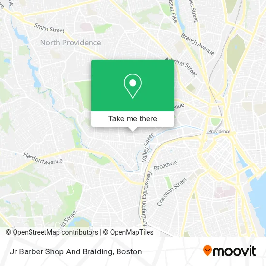 Jr Barber Shop And Braiding map