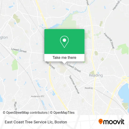 East Coast Tree Service Llc map
