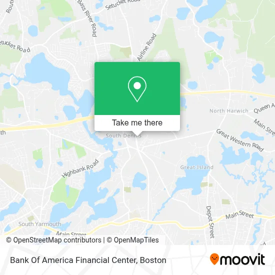Bank Of America Financial Center map