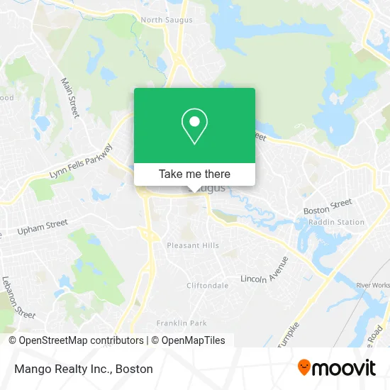 Mango Realty Inc. map