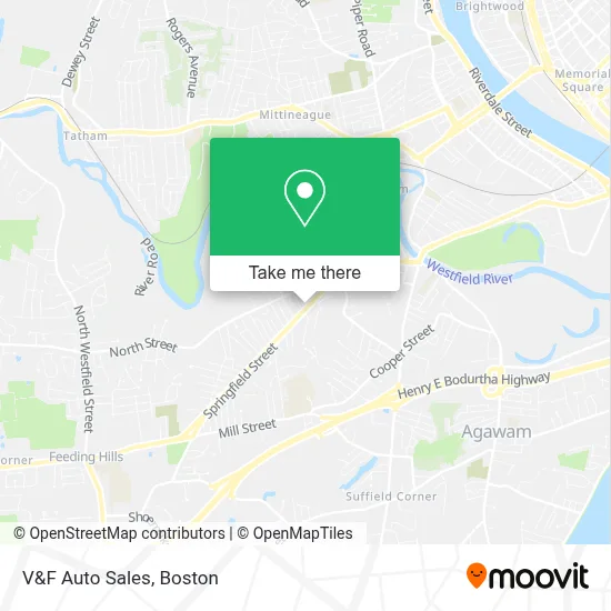 V&F Auto Sales map