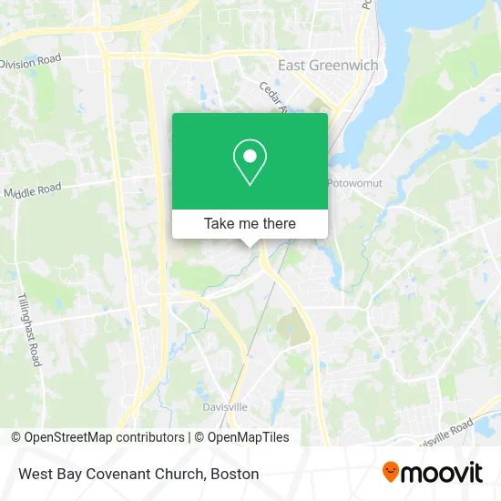 West Bay Covenant Church map