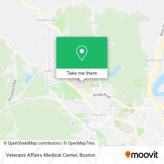 Veterans Affairs Medical Center map