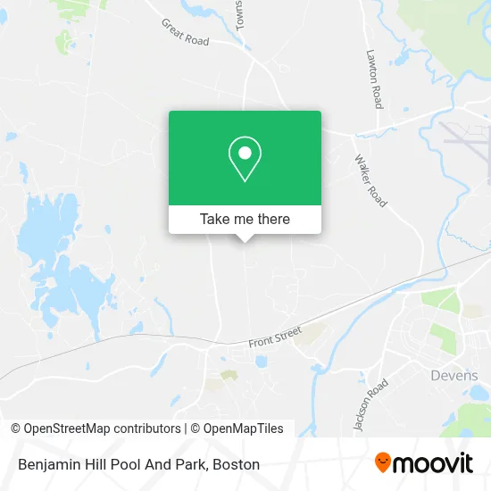 Benjamin Hill Pool And Park map