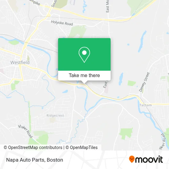 Napa Auto Parts map