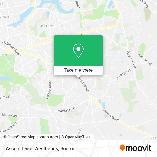 Ascent Laser Aesthetics map