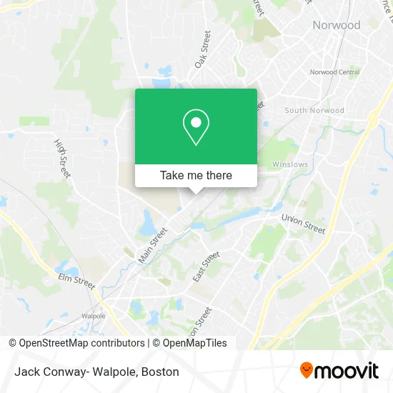 Jack Conway- Walpole map
