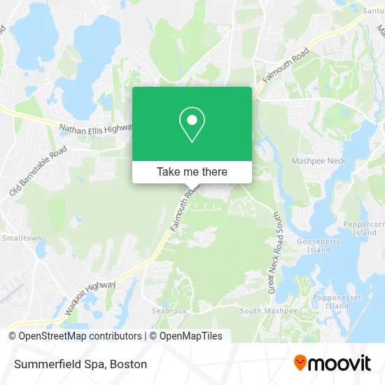 Summerfield Spa map