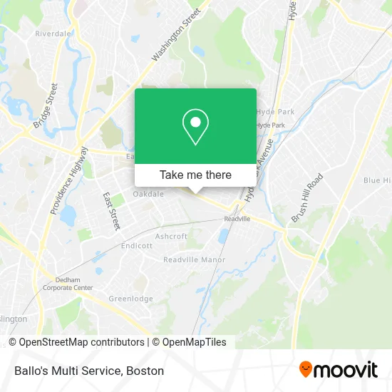 Ballo's Multi Service map