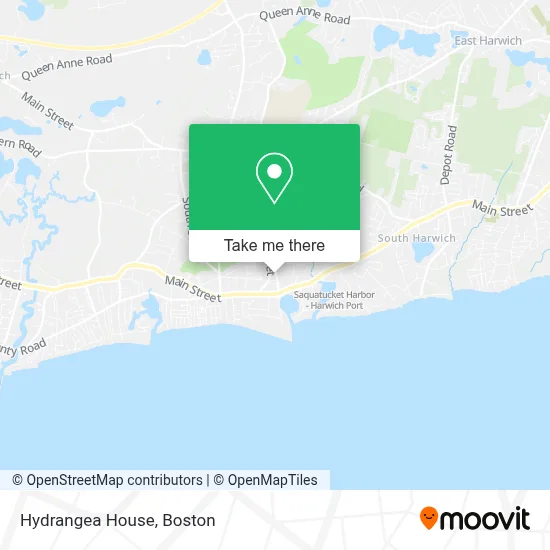 Hydrangea House map